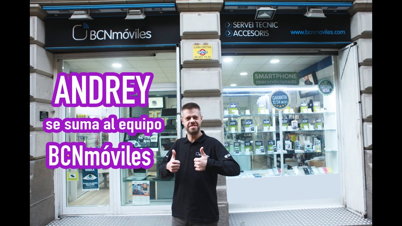 📣ANDREY🛠 se SUMA➕ al equipo de BCNm&oacute;viles❤️ adi&oacute;s alertaphone que os vaya muy bien.