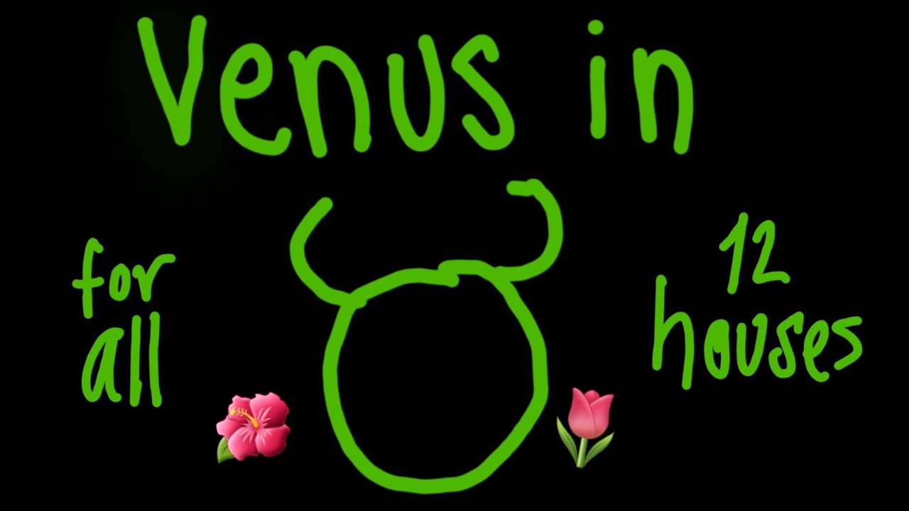 Natal Venus in Taurus through all the Houses (meaning)