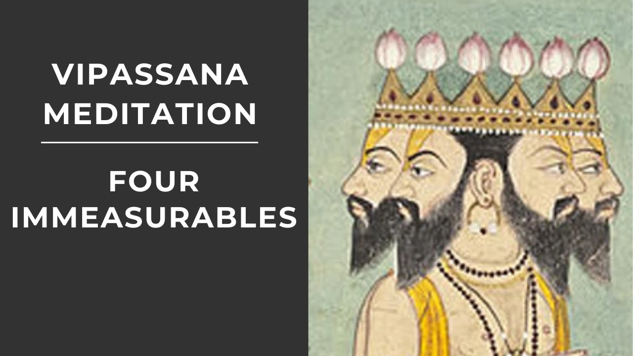 Four Immeasurables | Vipassana Meditation | S.N. Goenka