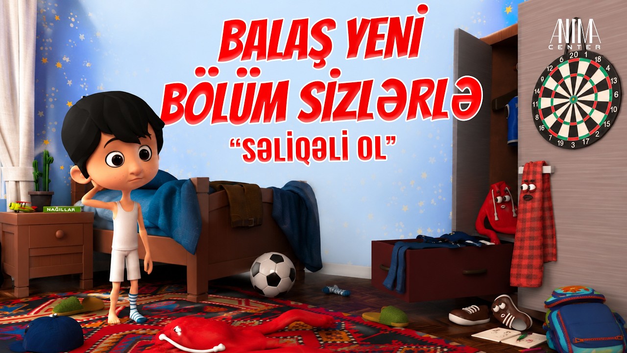 UŞAQLAR &Uuml;&Ccedil;&Uuml;N CİZGİFİLM - Balaş YENİ B&Ouml;L&Uuml;MLƏR! - Azərbaycan dilində ANİMASİYA