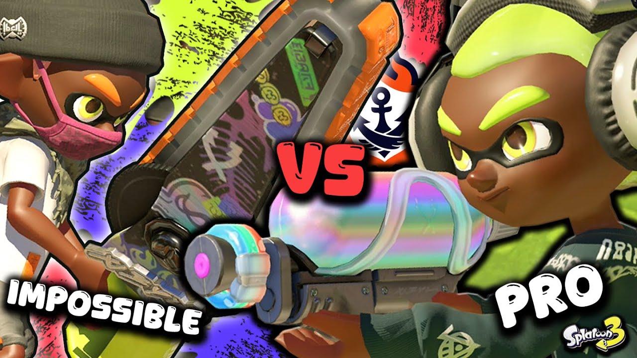 Как профессиональные игроки Splatoon сражаются в НЕВОЗМОЖНЫХ рейтинговых играх...