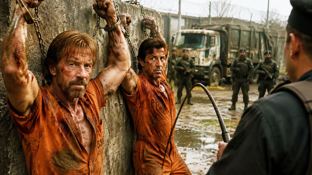 Two chained convicts bide their time&mdash;hijack the prison truck for a desperate breakout！