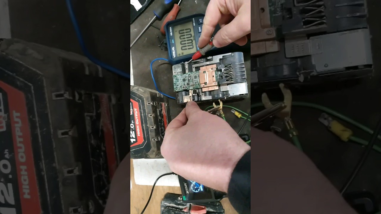 Сброс настроек аккумулятора Milwaukee M18 12 Ач 