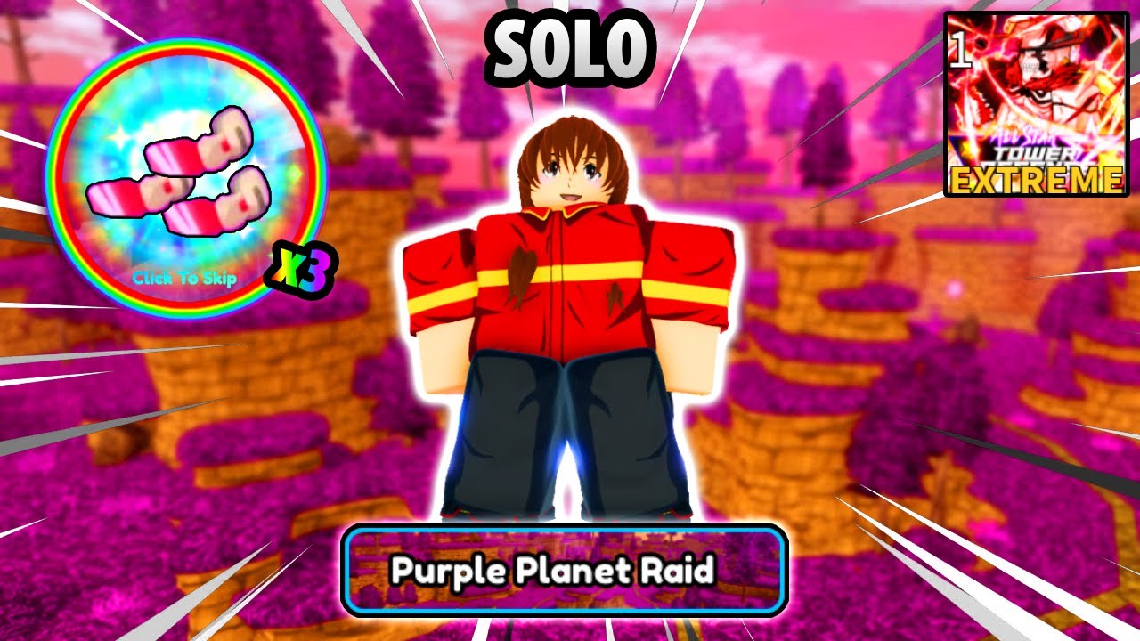 Solo Purple Planet Raid Extreme - ASTD