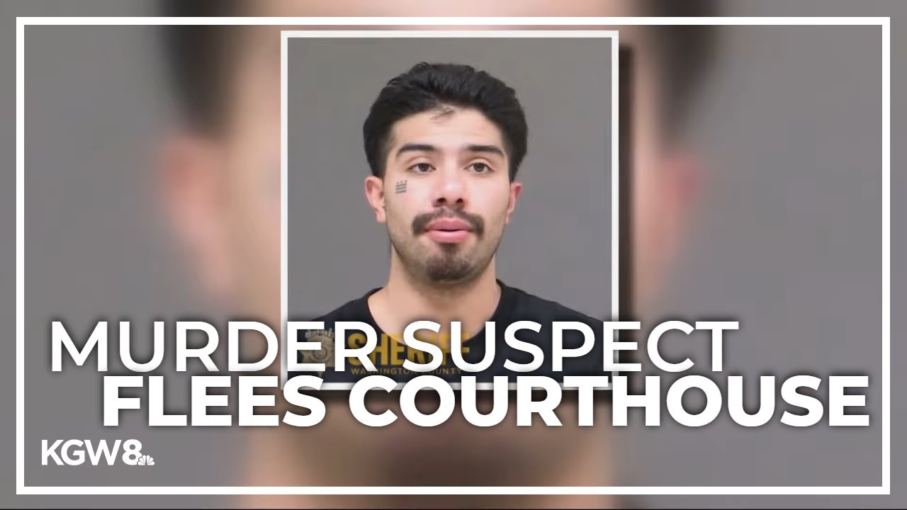 Murder suspect escapes from courthouse ahead of trial