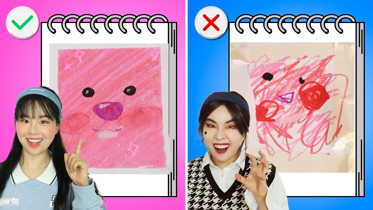잔망루피 쉽게 그리기! 종이와 크래파스만 준비하세요!