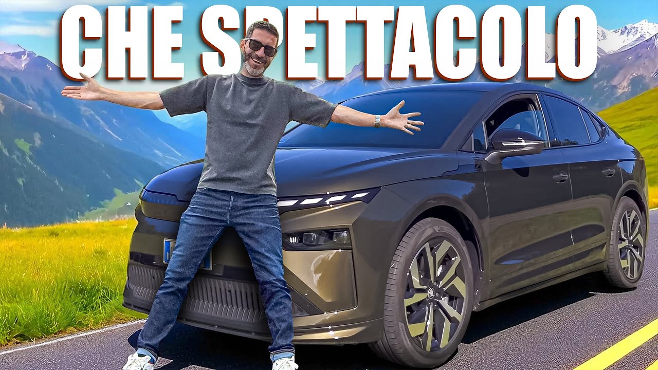 3000km di test: è il miglior SUV elettrico per viaggi lunghi...e batte Tesla? Skoda Enyaq Coupé 2025