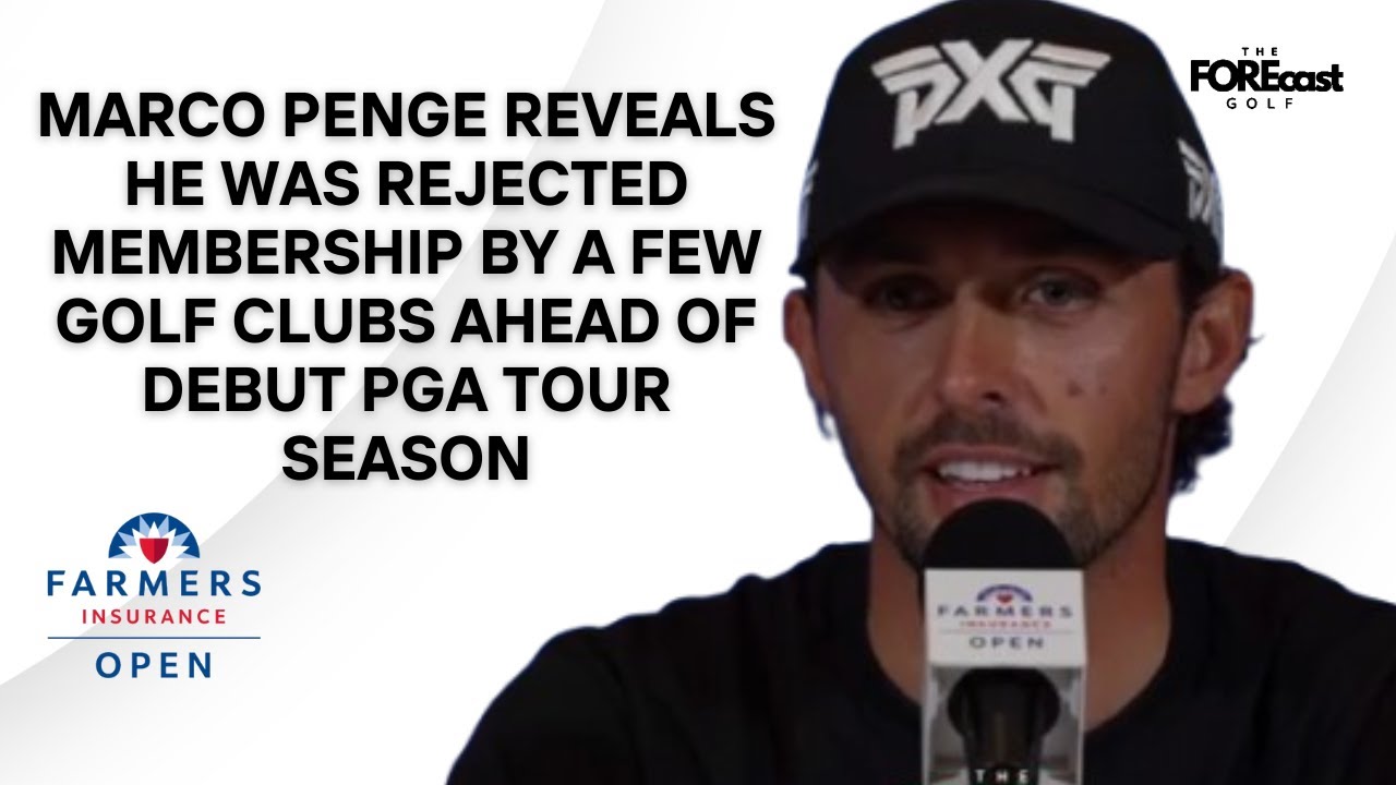 Marco Penge Reveals He Was Rejected By A Few Golf Clubs Ahead Of PGA Tour Debut Season