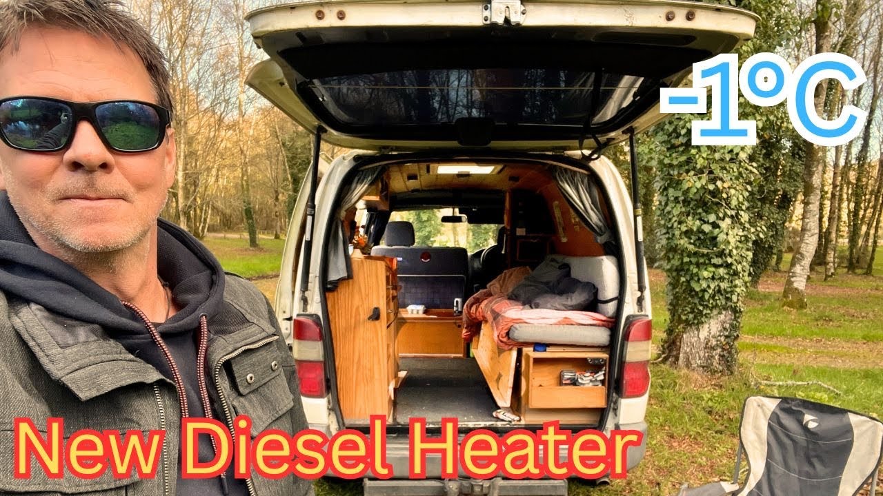 Winter Van Life in Northern France