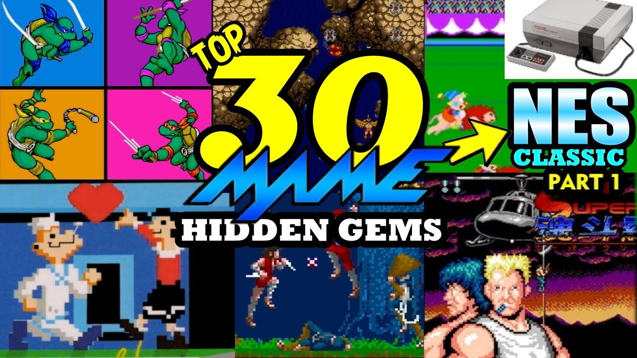 Top 30 MAME Arcade Games That WILL make you MISS NES Classic 😢 |PART 1|
