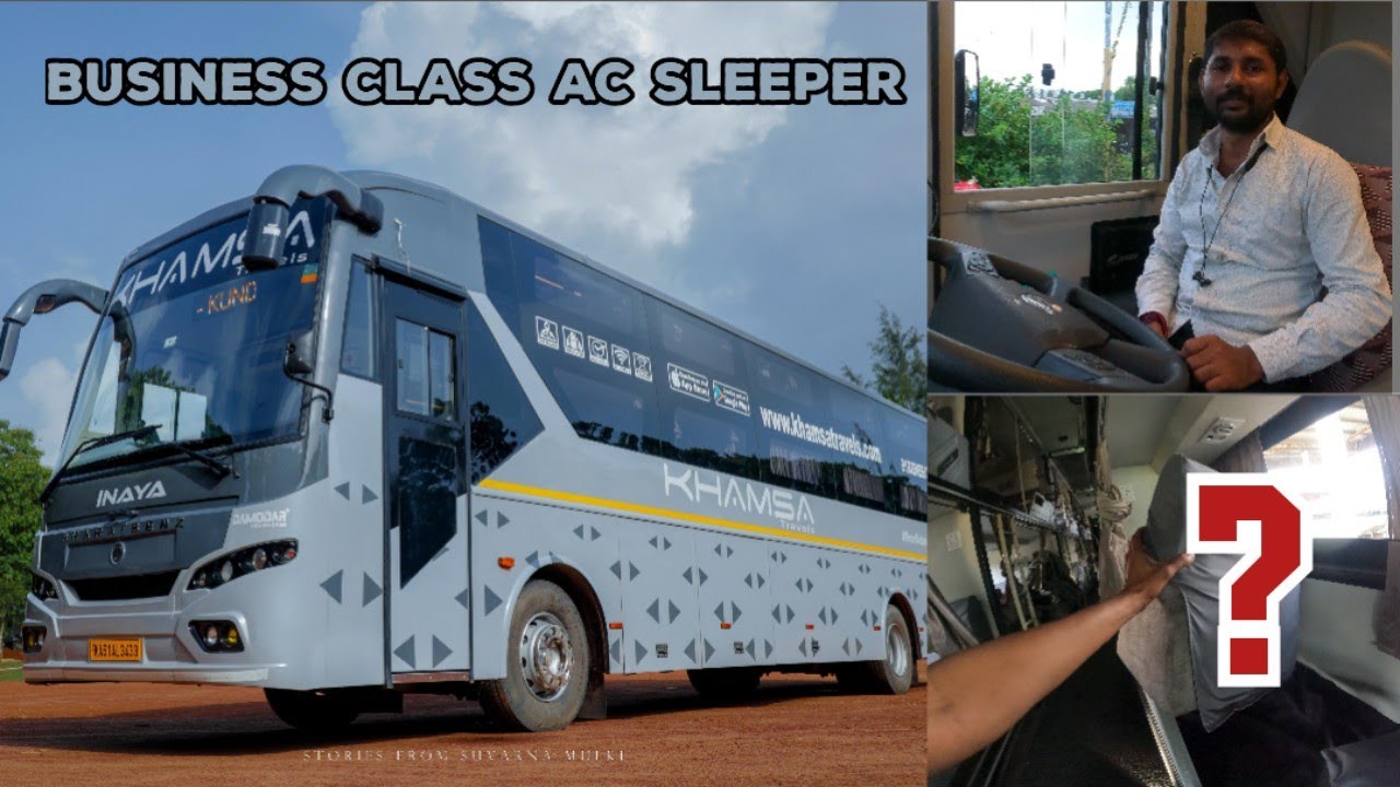 ಬೆನ್ನು ನೋವು ಇರುವವರು ಸಹ ನೆಮ್ಮದಿಯಲ್ಲಿ ಪ್ರಯಾಣಿಸಿ KHAMSA TRAVELS,BHARATH BENZ 1824.