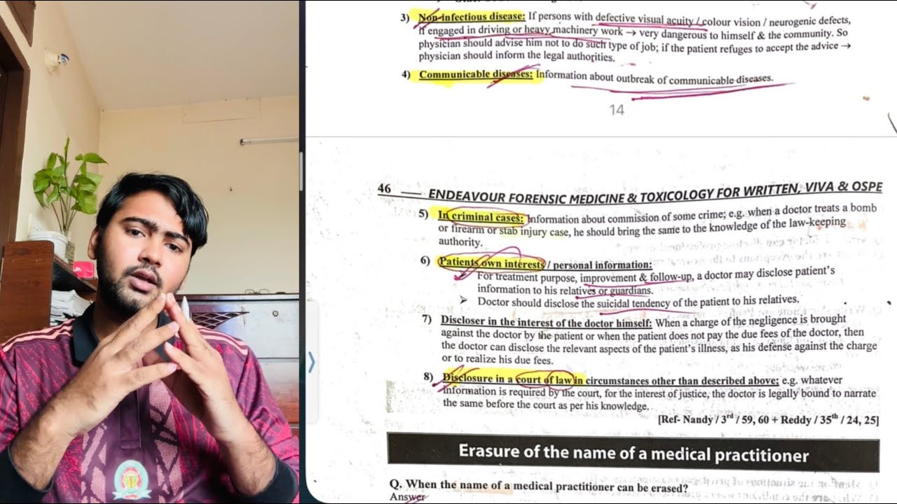 Forensic Medicine Item 01 | Introduction | Medical law and ethics 