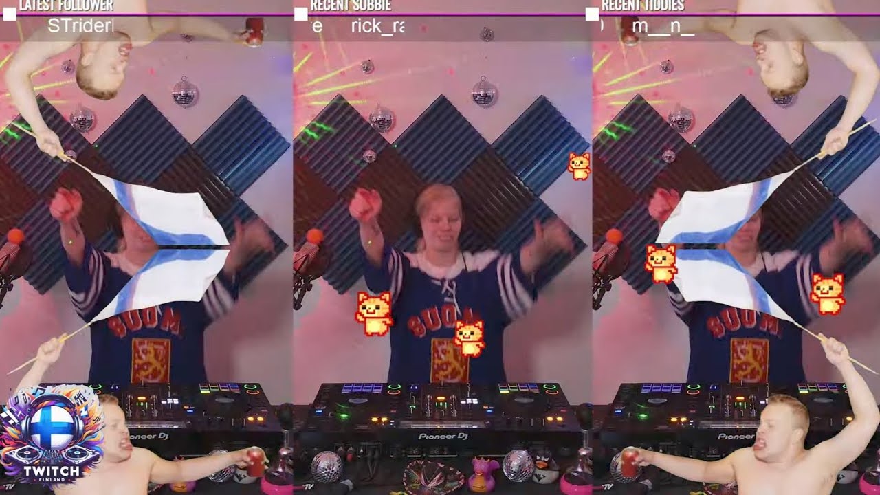DJ TIVA - Raid Train, 12th edition (Twitch DJs Finland)