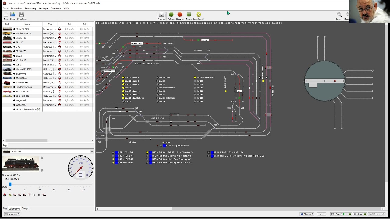 iTrain 5.0.3 #16 Drehscheibe DSD2010 von Sven Brandt in iTrain einrichten