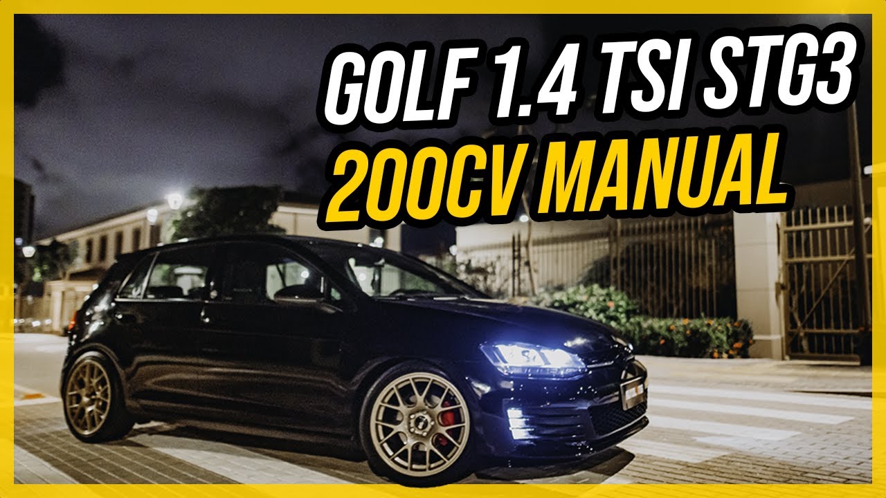 Ele transformou um Golf TSI em GTI!!! 200CV CONSERVADOR!!