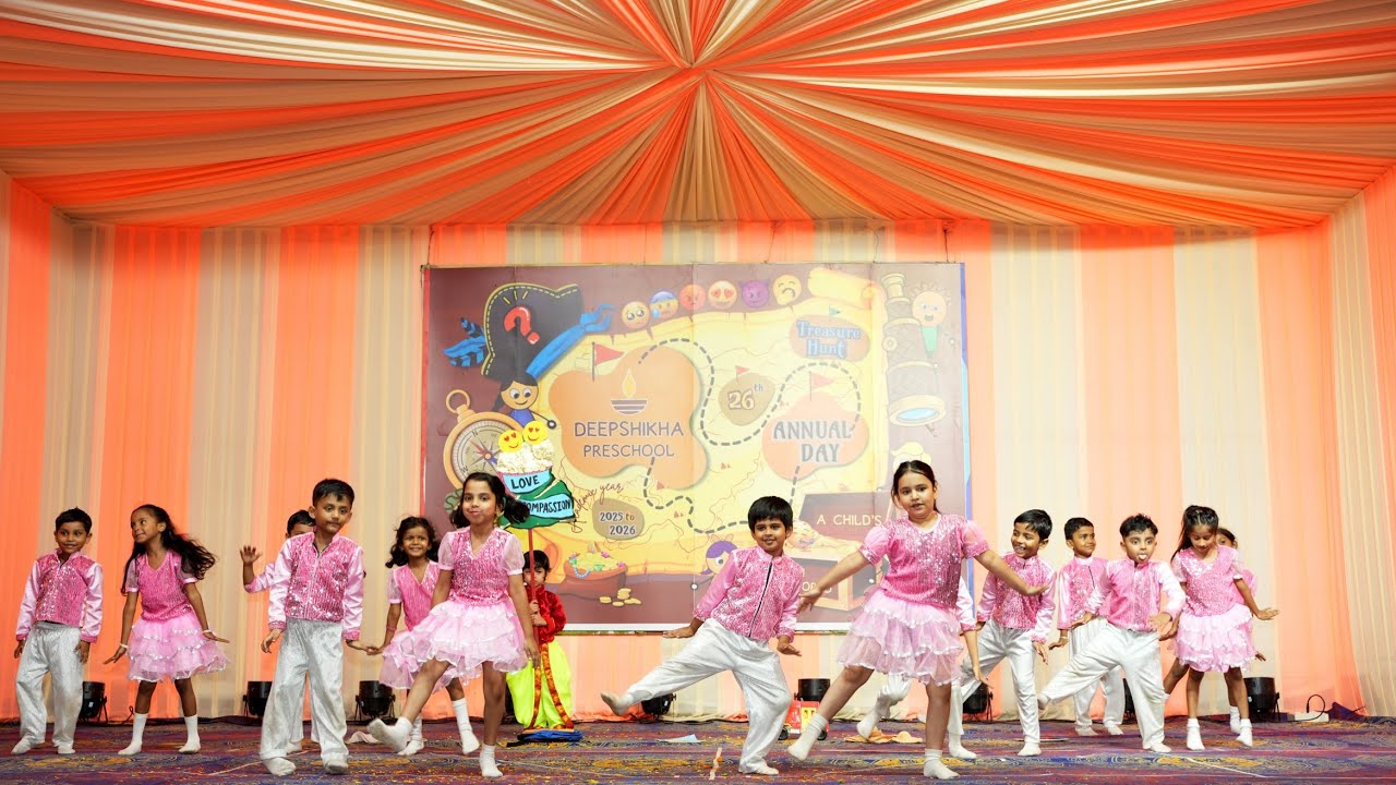 Jeena isi ka naam hai Dance Deepshikha Preschool 26th Annual Day 🥳 jeevan k din 💖 jeena yahan 