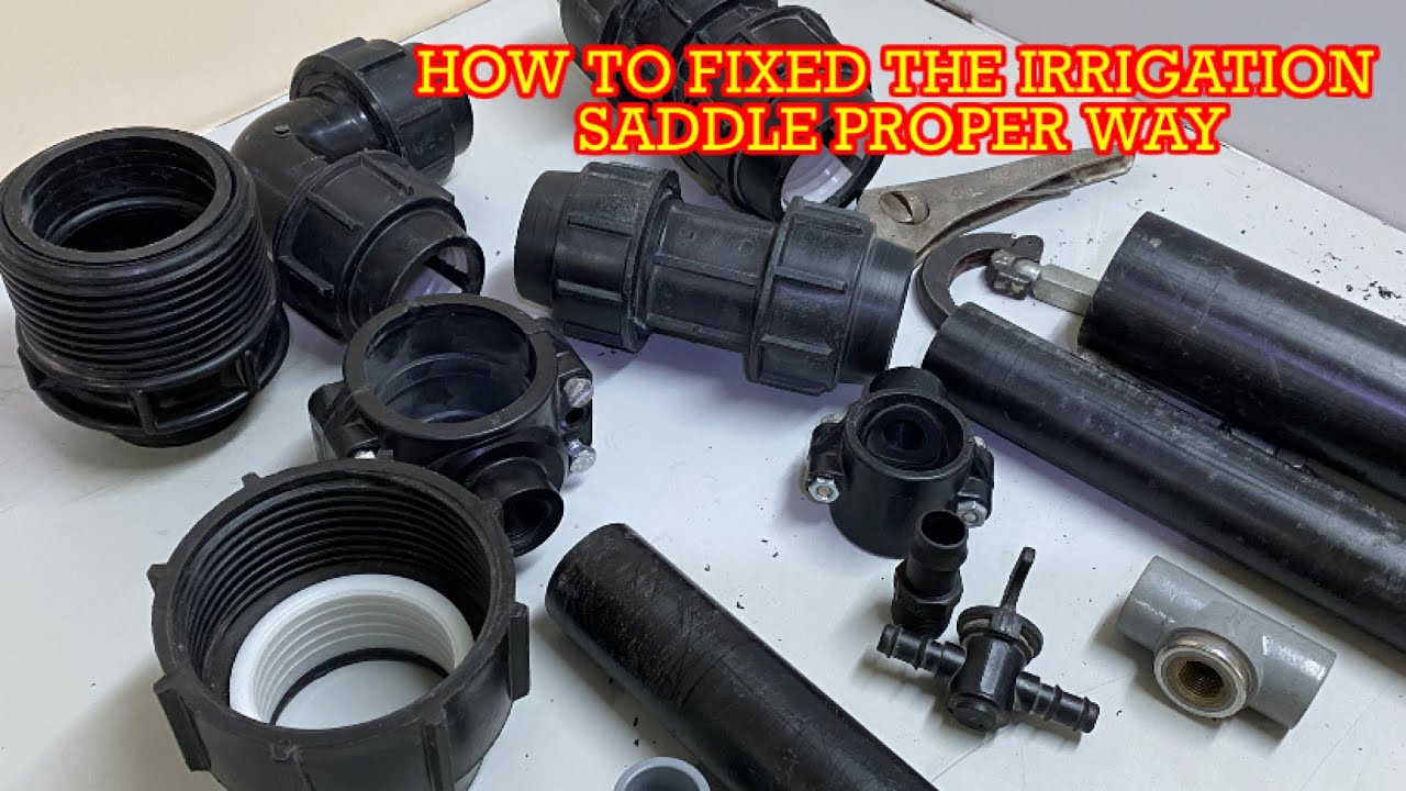 How to fixed the Irrigation HDPE pipe fittings||@AsianTechnic