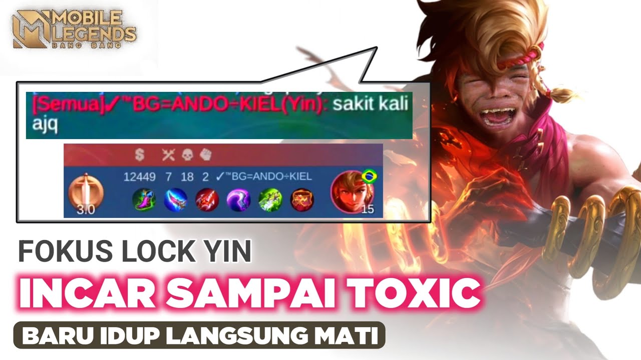 Lock Yin Sampai Toxic Makin Toxic Makin Kita Lock!