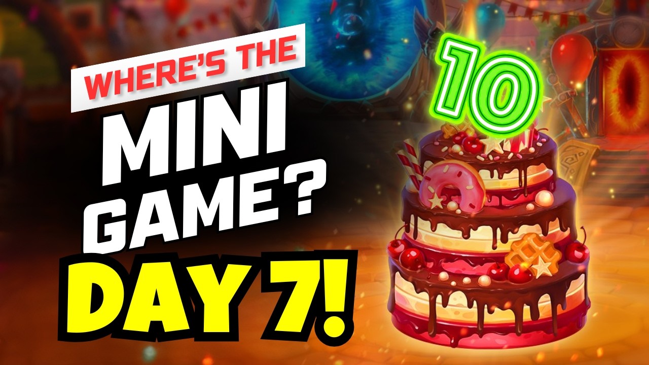 Day 7 Mini Games Found! | Happy Birthday Hero Wars