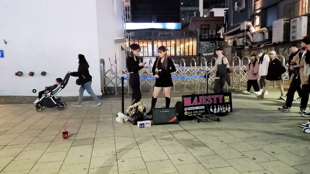 Live 2023014 Majesty#메이져스티 Hongdae busking #눈말