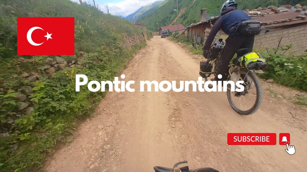 Pontic mountains  -Turkey- Cycling tour. Scenic roads.