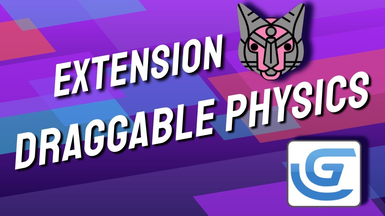 Draggable Physics: New extension for the GDevelop game engine
