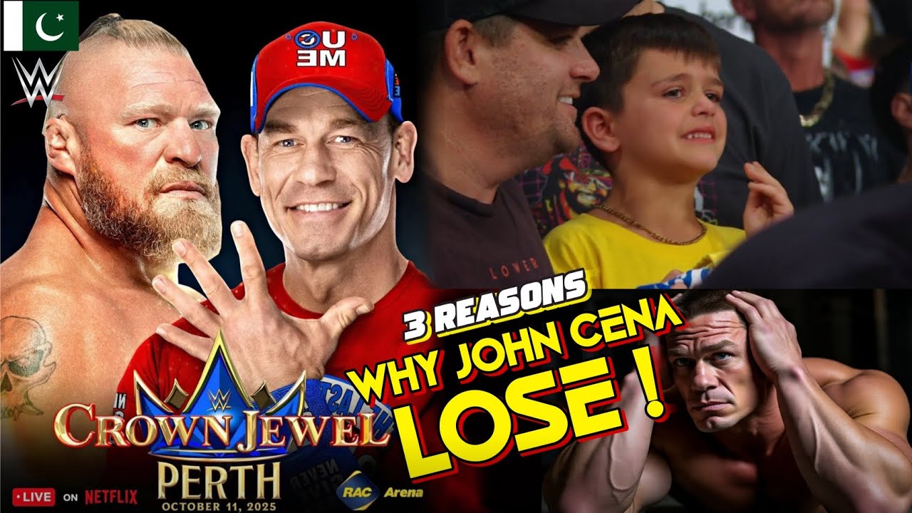 3 Reasons Why Brock Lesnar Destroyed John Cena at Wrestlepalooza 2025