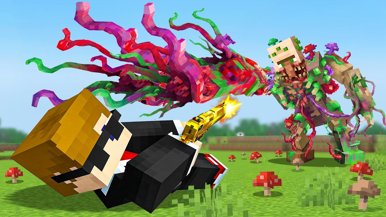 Surviving a Parasite Outbreak in Minecraft!