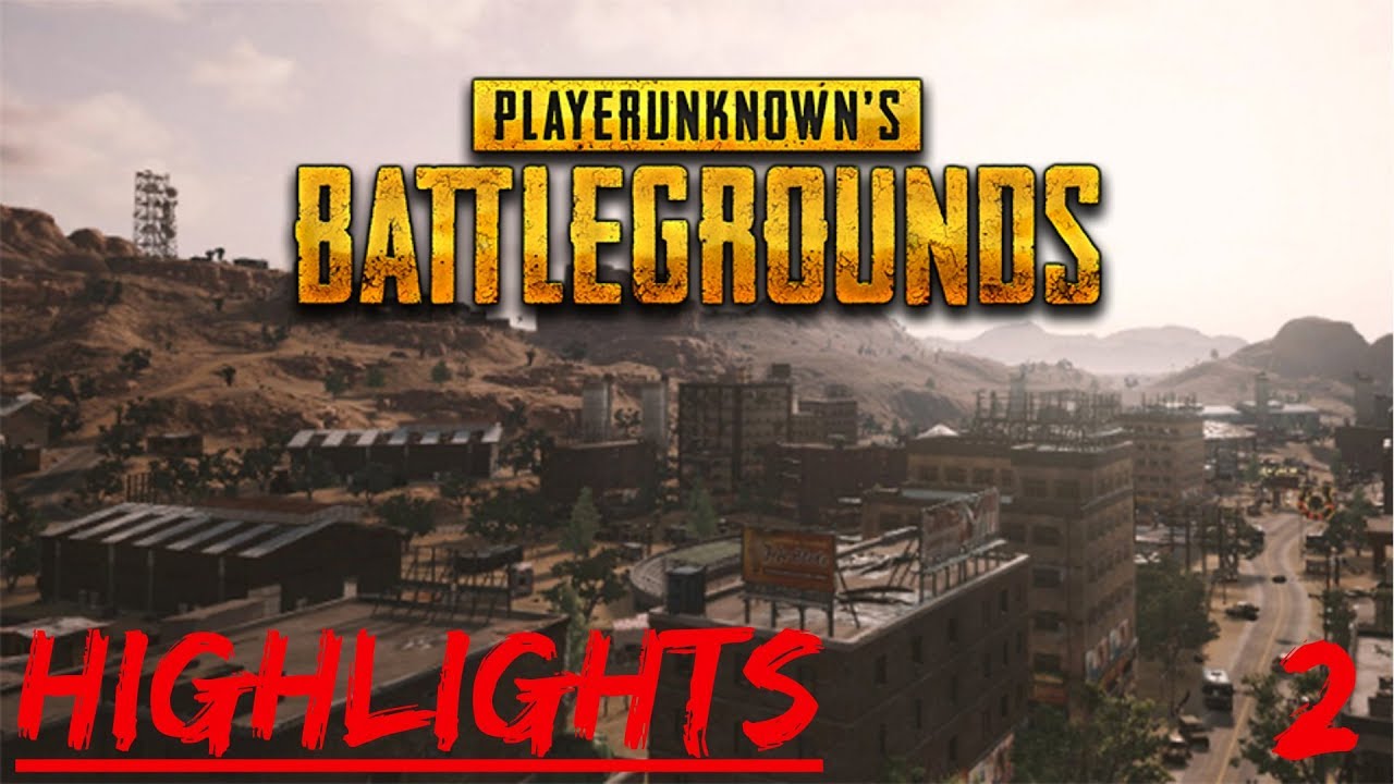 PUBG HIGHLIGHTS #2 | BEST OF MOMENTS | +DESERT MAP - MIRAMAR