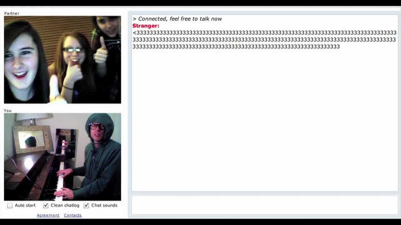 Chat Roulette Funny Piano Improv #1