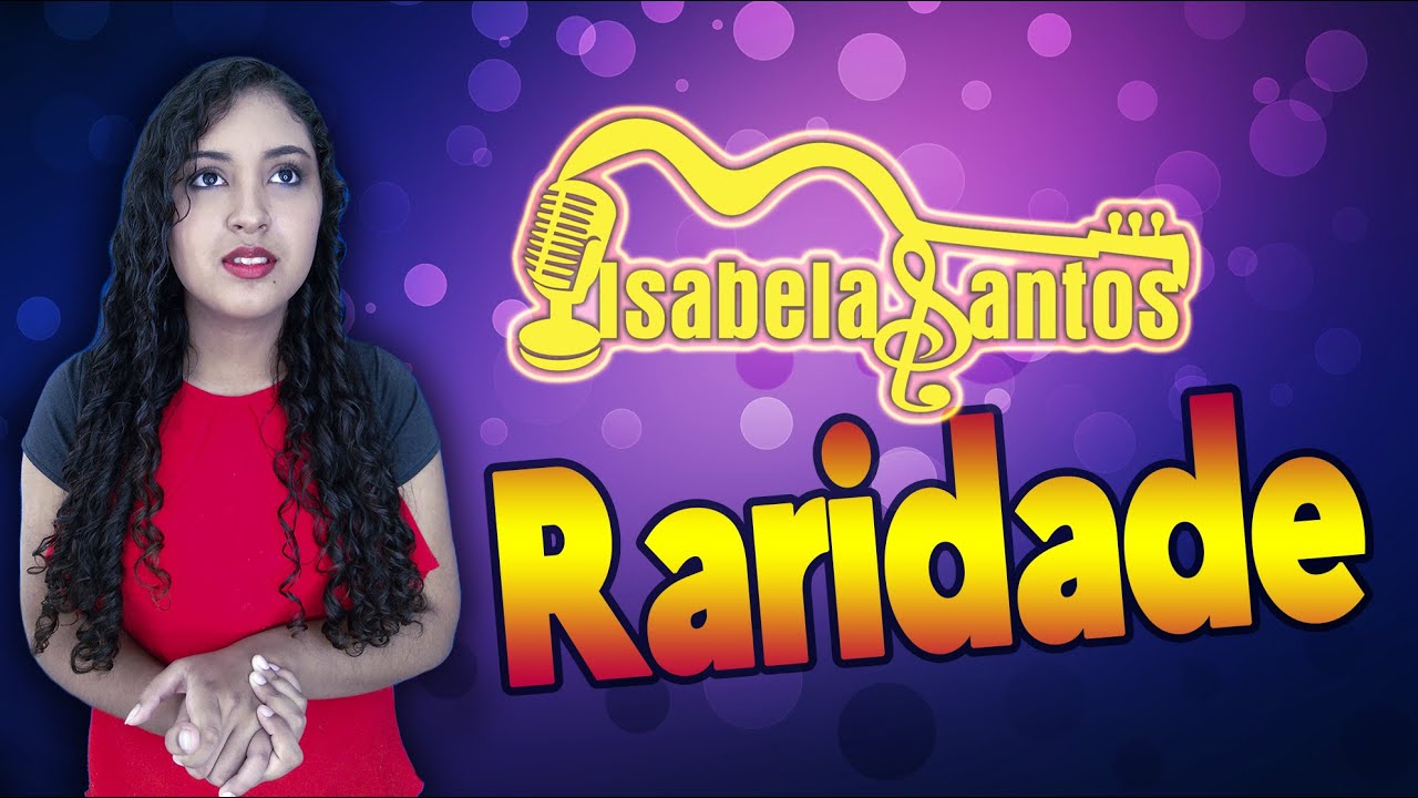 Isabela Santos - Raridade (Cover)
