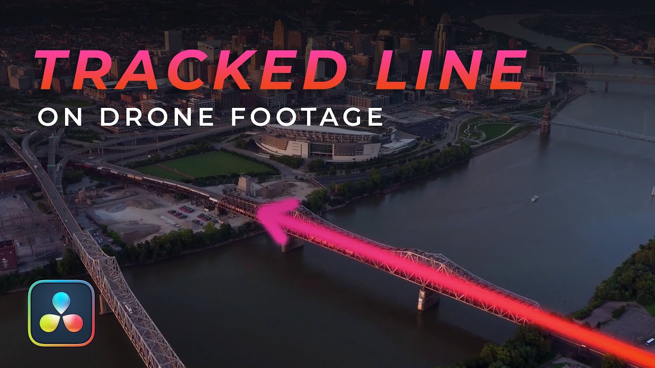 Отслеживаемая анимированная линия в Davinci Resolve