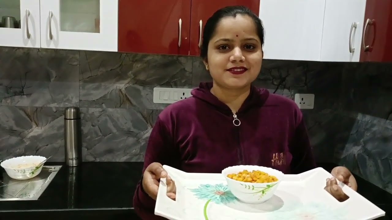 sweet corn chaat| Ghar pe corn chat kaise banaye| easy recipe of sweet corn chat #trending #cornchat