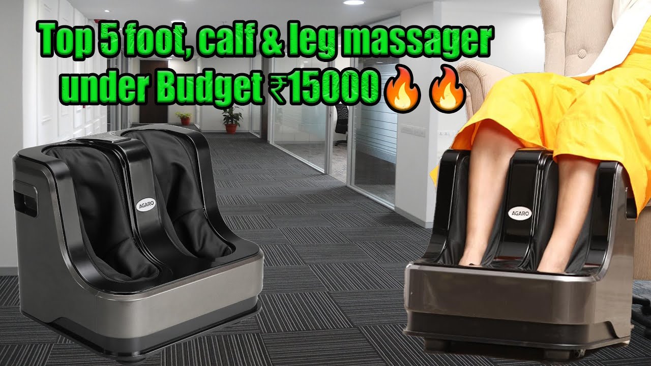 Top 5 foot, calf & leg massager under Budget ₹15000🔥🔥 | Best Leg massager in India 2023