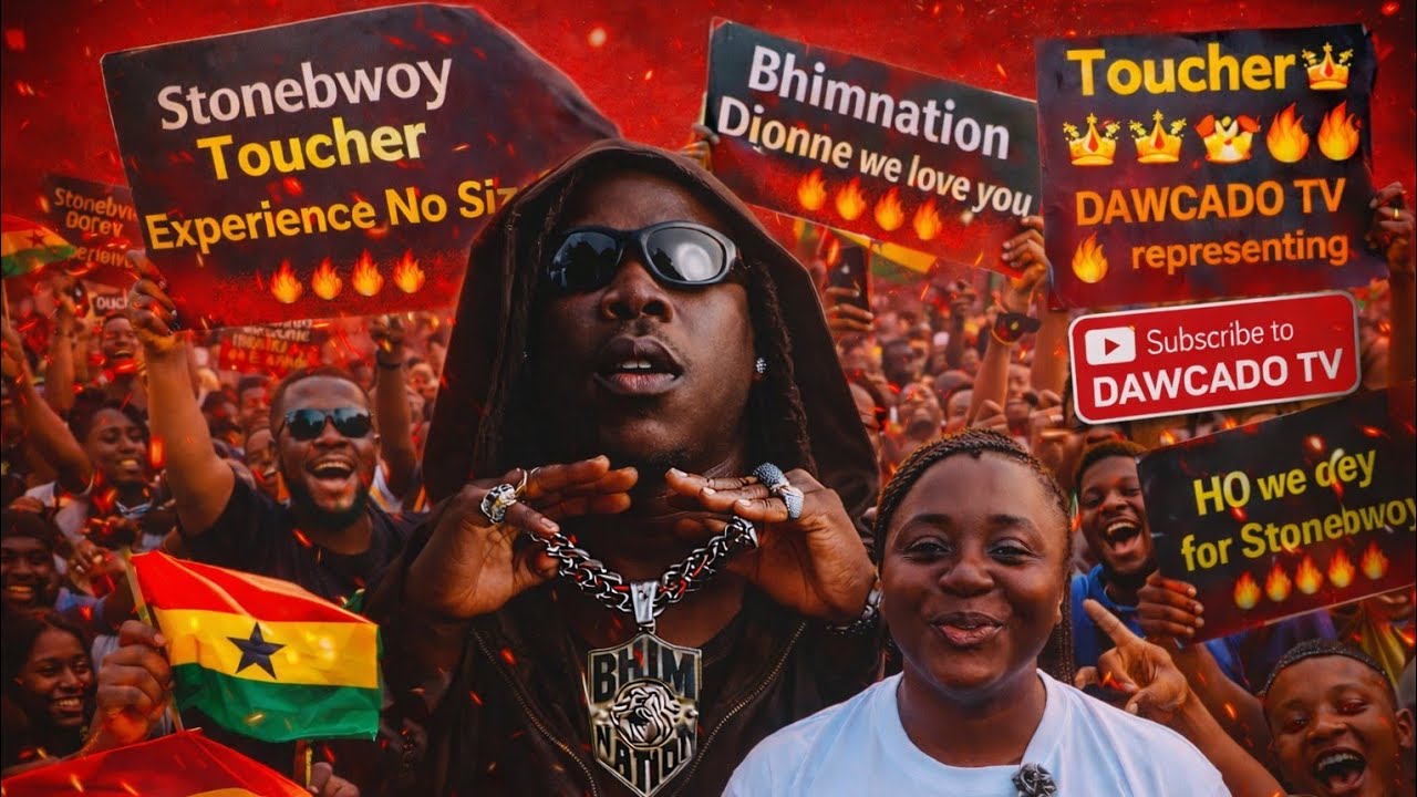 Bhim 2 The World Stonebwoy Received Gagantuan🔥Turn Out For Toucher Experience Health Walk #davcadotv