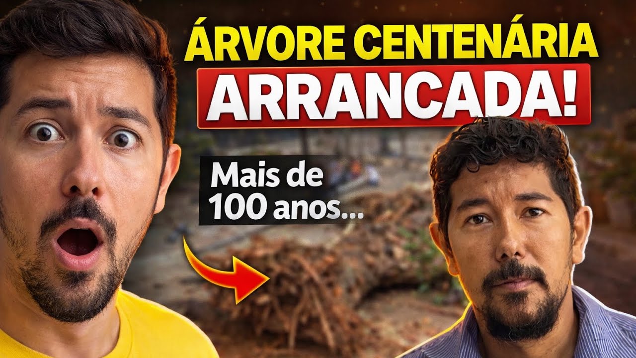 Ele arrancou uma ÁRVORE CENTENÁRIA em Itapajé 😱 | A história completa