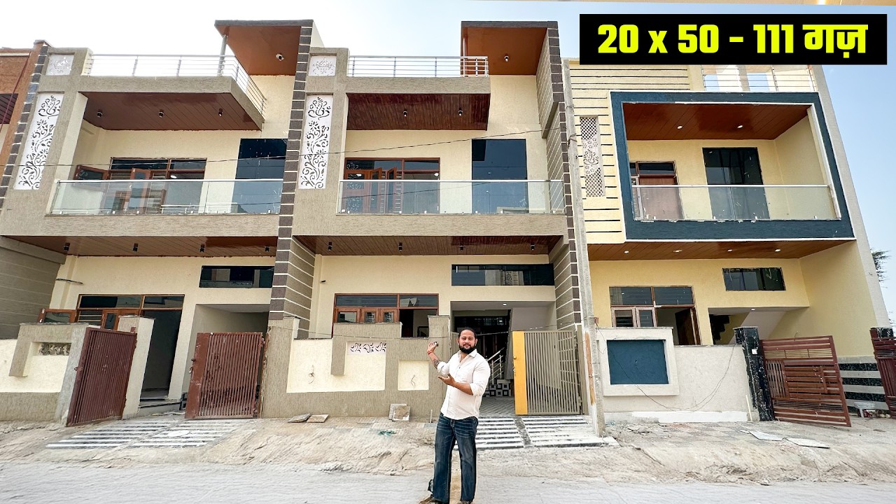 3 BHK Semi Duplex House for Sale at Niwaru Road Jaipur | 111 Gaj Ready to Move