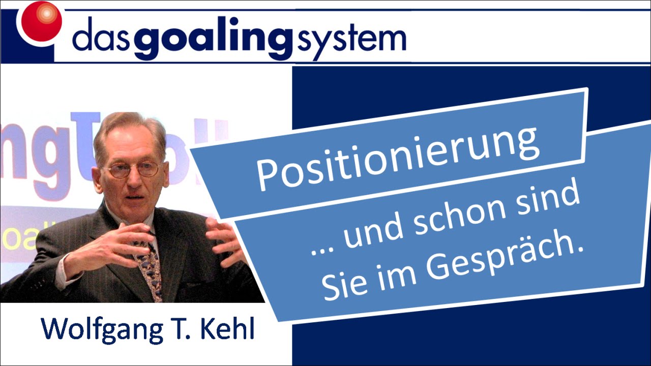 Positionierung, unverzichtbare Basis f&uuml;r Unternehmens-Erfolg