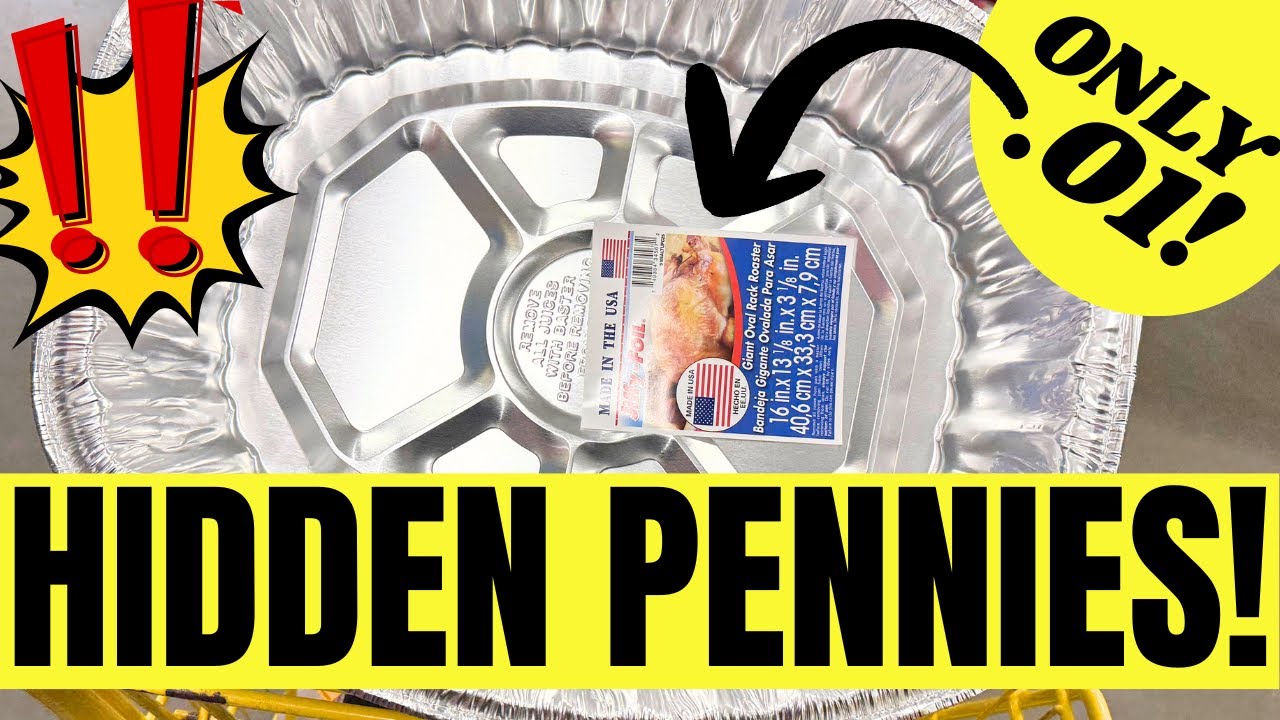 ‼️.01 FOIL PANS‼️.01 TOYS‼️.01 PJ'S | 🔥DOLLAR GENERAL HIDDEN PENNY ITEMS