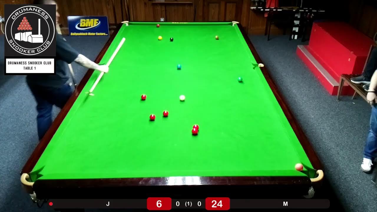 Drumaness Snooker Club - Table 1