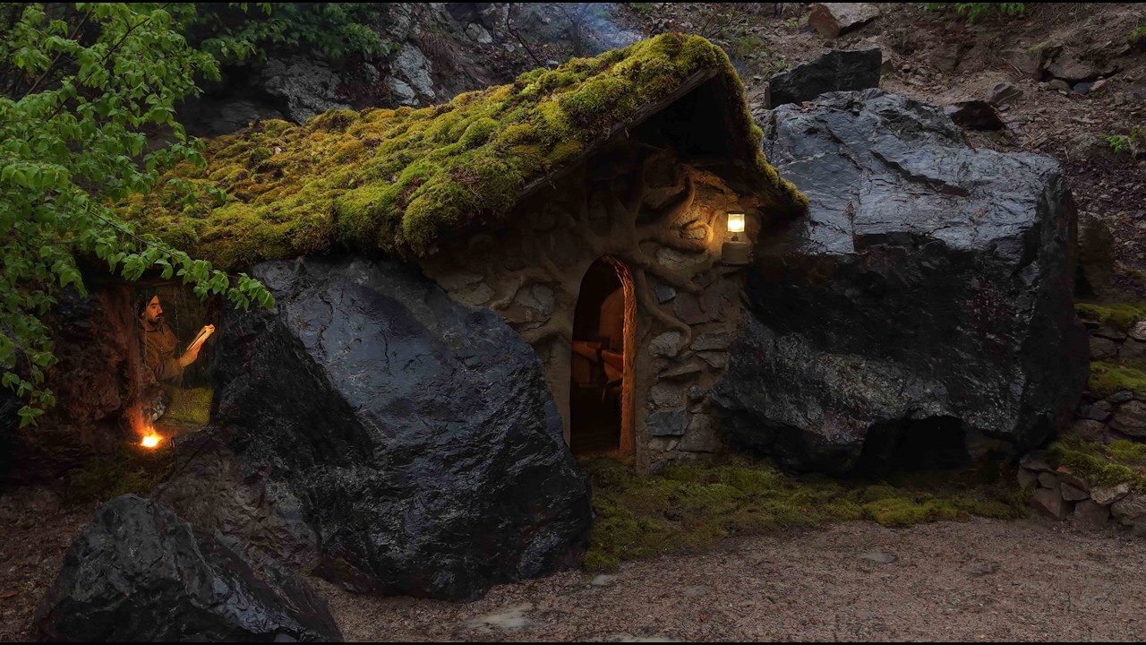 To Build a Shelter Among the Stones - Like a Hobbit House