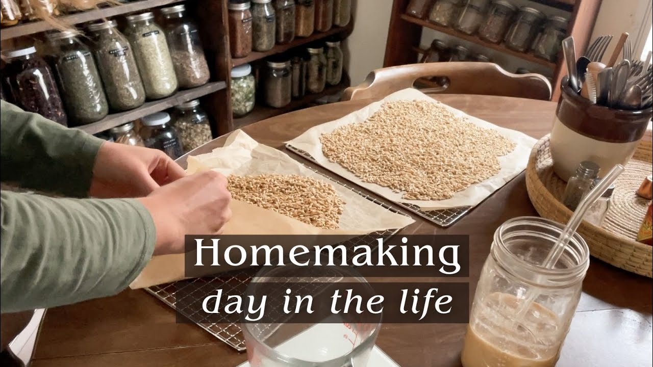 Homemaking, Cooking From Scratch & Sprouting Grains