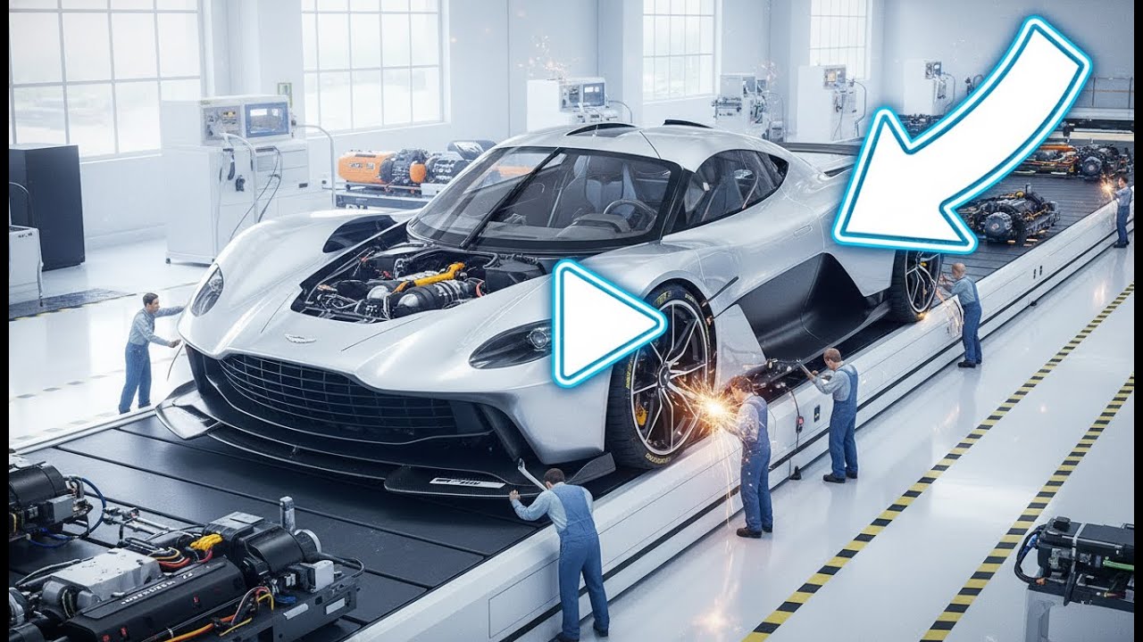 Cosworth V12 Assembly: Dressing & Testing The Aston Martin Valkyrie Engine (Full Process)