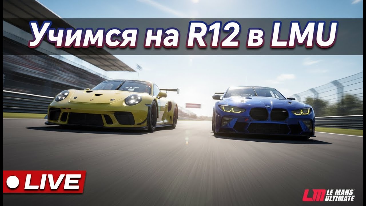 Гонка с пописчиками в  Le Mans Ultimate. Moza R12V2 #lmu #lemansultimate #iracing