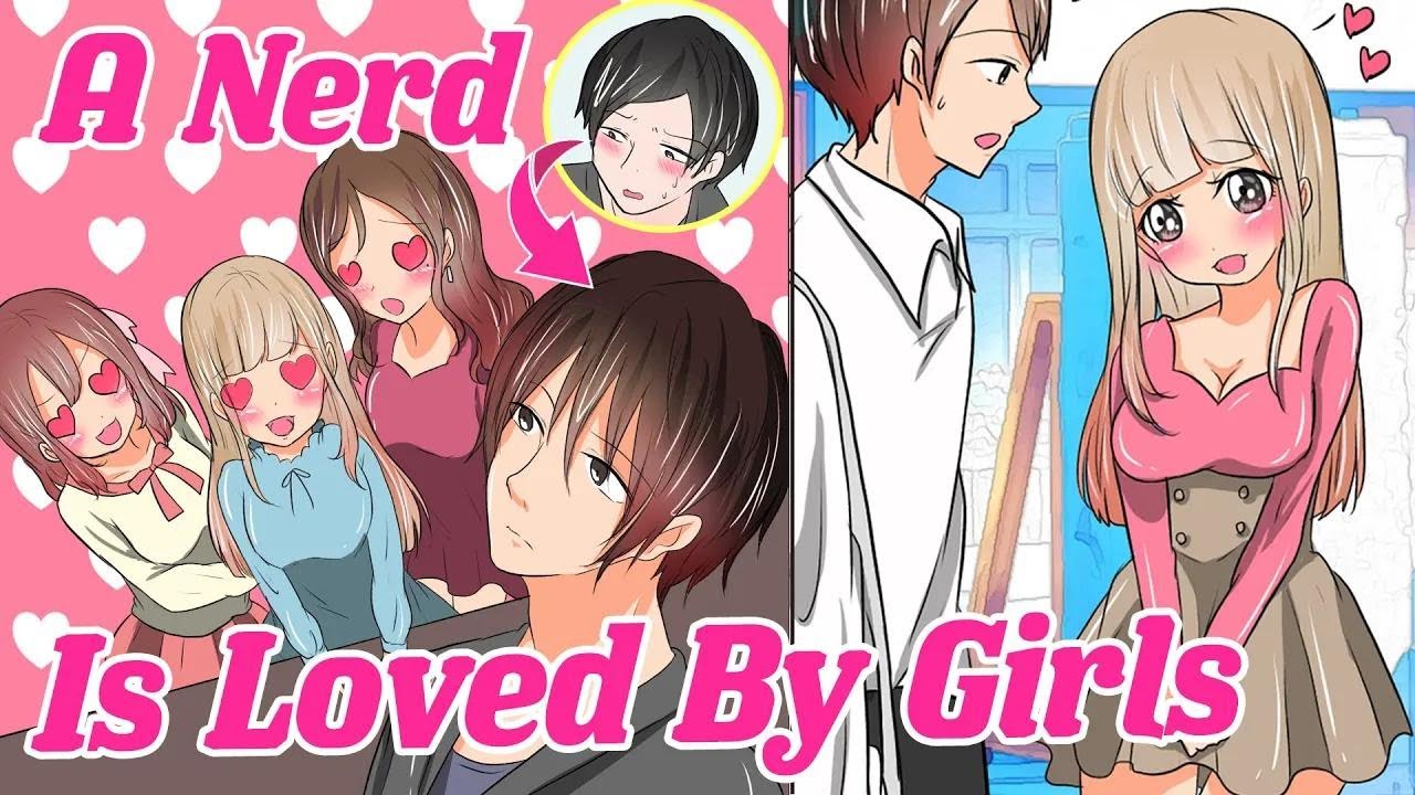 【Manga】A Shy Nerd Went To A Mixer. All The Girls Are Having A Crush On Him! How Can This Be??
