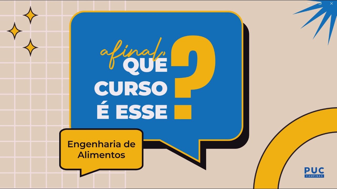 Engenharia de Alimentos - Afinal, Que Curso é Esse? | PUC-Campinas