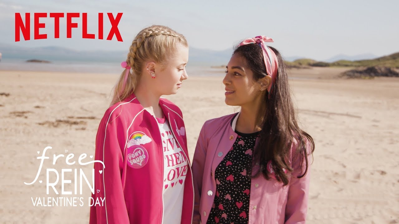 Free Rein Valentine's Day | Kerry Ingram and Manpreet Bambra Behind The Scenes | Netflix