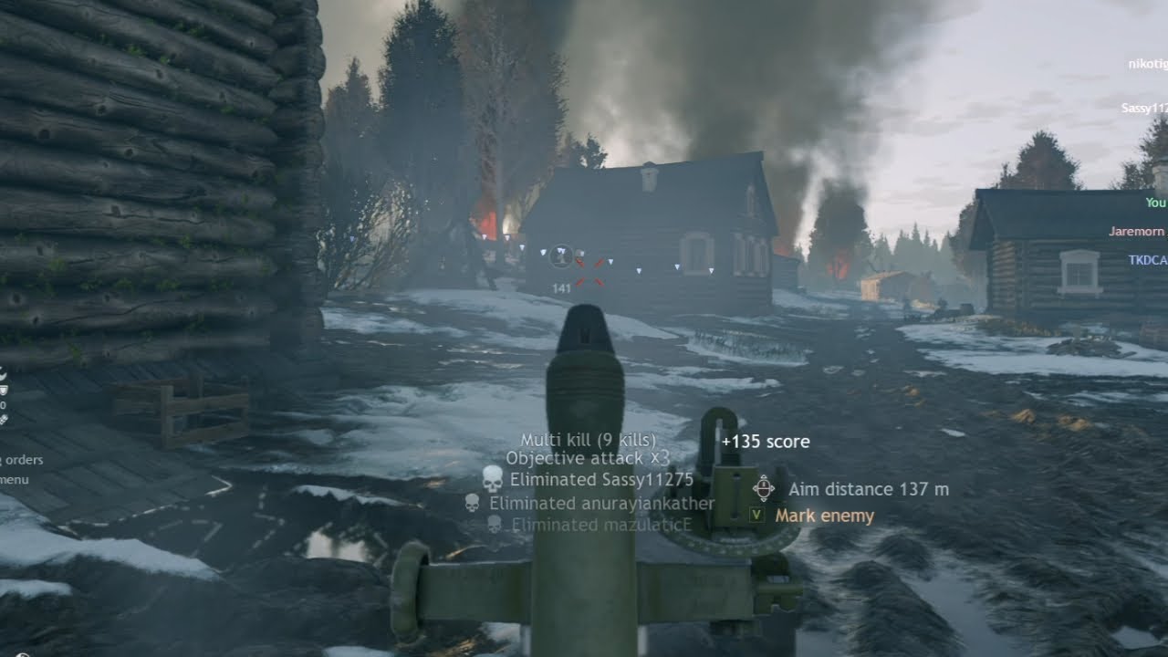 Mortar Barrage Part - 1 | Enlisted gameplay | Moscow Campaign | Gaijin Entertainment | Shooter