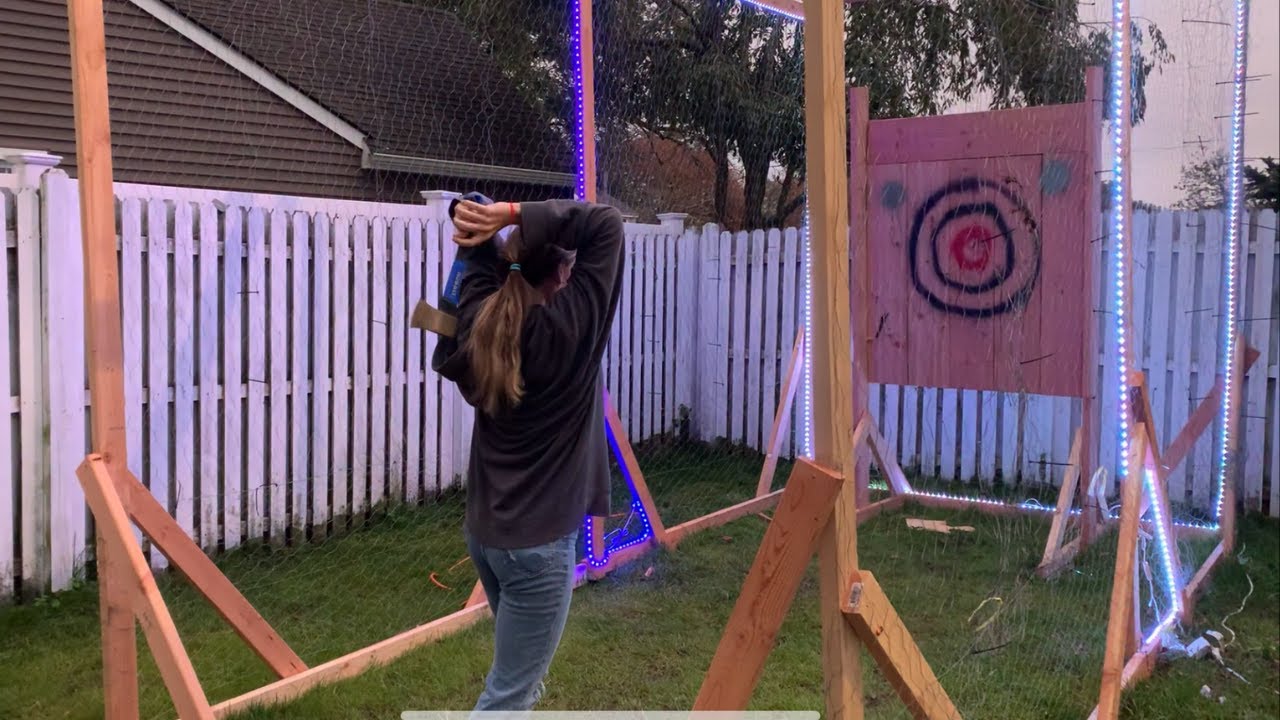 DIY Axe Throwing!
