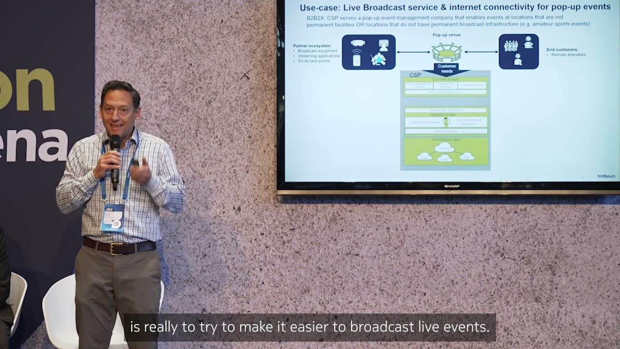 Translating customer needs into service and network intent, TMF Catalyst project